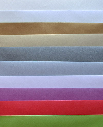 Decorative envelope pearl gold C6