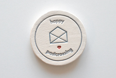 Magnet Happy postcrossing