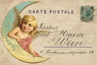 Collage with the moon