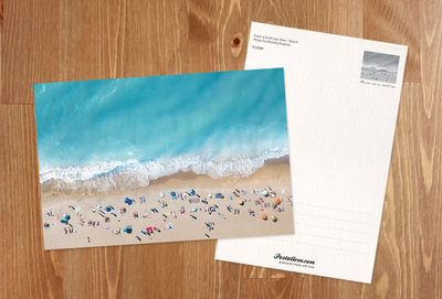 From a bird's eye view - beach