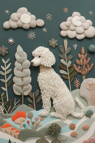 White Puppy – Lagotto