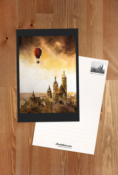 Grzegorz Chudy - Flight above Kraków 