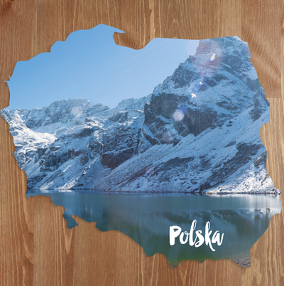 Map - Tatra Mountains in winter