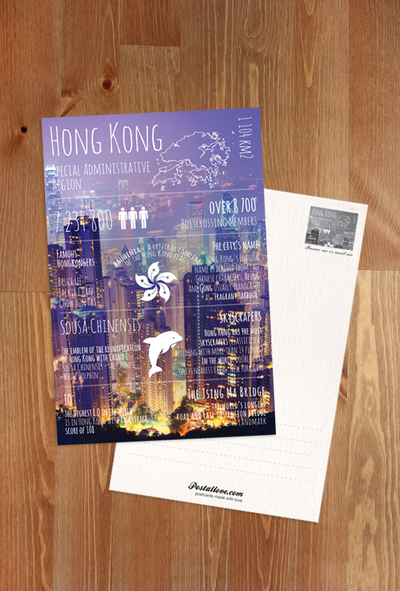 Greetings from ... Hong Kong