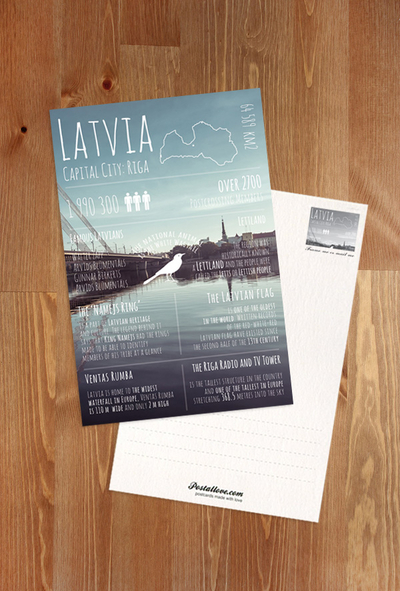 Greetings from ... Latvia
