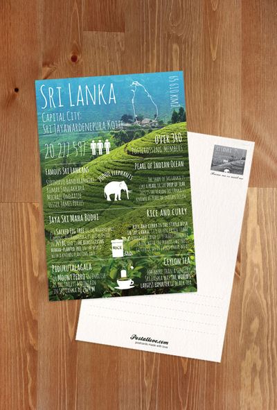 Greetings from ... Sri Lanka