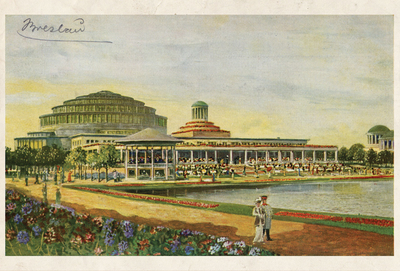 Centennial Hall in the summer