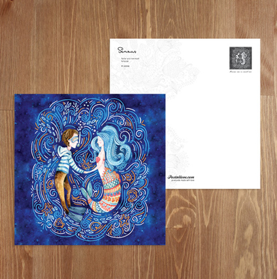 Sailor and mermaid