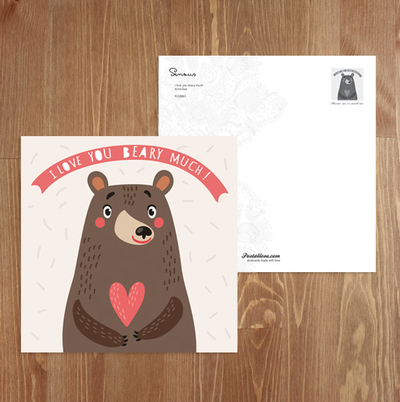 I love you beary much