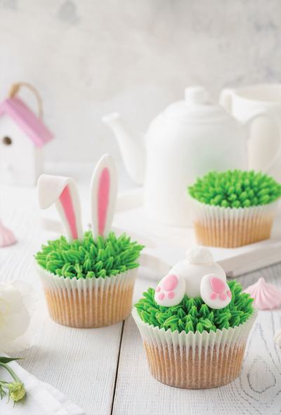 Funny Easter cupcakes