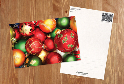 Colorful Christmas ornaments