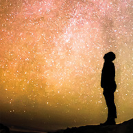 Bookmark - Starry sky