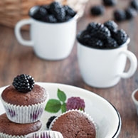 Blackberry muffins